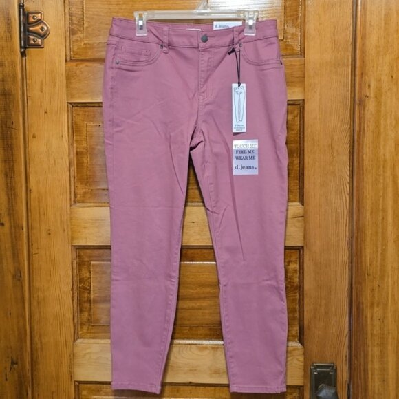 D.jeans Dusty Pink jeans Size 12 - Picture 1 of 4